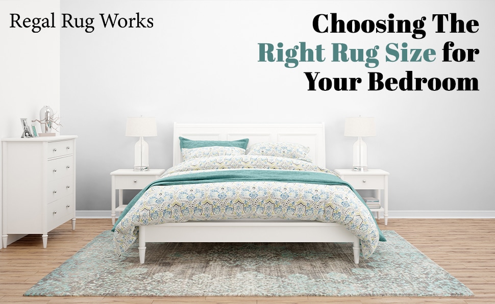 bedroom rug size