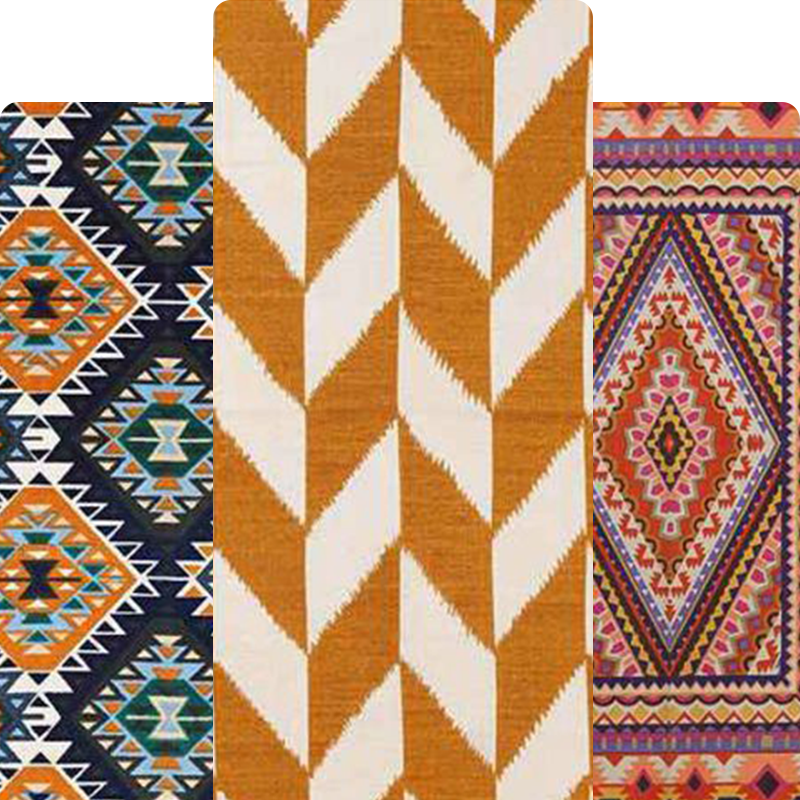 Homemade Modern Area Rug in USA